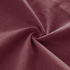 Linen & Cotton Blend European Pillowcases - Twin-Pack - Burgundy