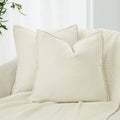 Linen & Cotton Blend Cushion Covers - Twin-Pack - Linen