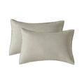Vintage Washed Microfibre King Pillowcases - Twin-Pack - Linen - 50cm x 90cm