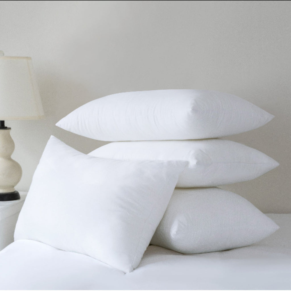Plush-Down Microfibre Medium Firm Pillows - Pack of 4