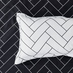 Printed Microfibre Quilt Cover Set - Glen