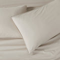 Vintage Washed Cotton Standard Pillowcases - Twin-Pack - Natural