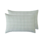 Yarn-Dyed Vintage Washed Cotton Sheet Set - Sage