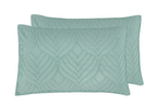 Microfibre Tufted Standard Pillowcases - Set of 2