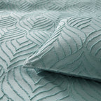 Microfibre Tufted Standard Pillowcases - Set of 2