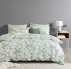 Printed Microfibre Quilt Cover Set - Sandy