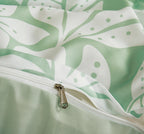 Printed Microfibre Quilt Cover Set - Sandy
