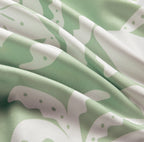 Printed Microfibre Quilt Cover Set - Sandy