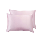 100% Mulberry Silk Pillowcase - Twin-Pack - Pink