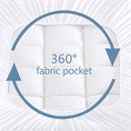 Luxurious Extra Thick 1000GSM Mattress Topper