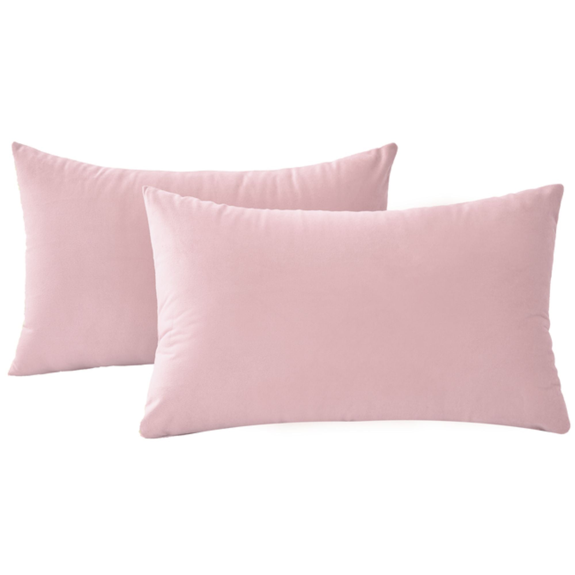 Velvet Cushion Covers - Twin-Pack - Pink