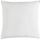 Vintage Washed Cotton European Pillowcases - White