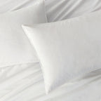 Vintage Washed Cotton Standard Pillowcases - Twin-Pack - White