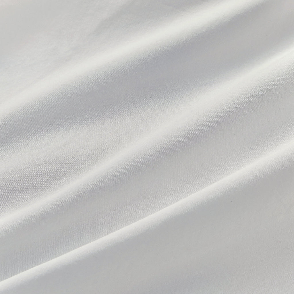 Vintage Washed Cotton Standard Pillowcases - Twin-Pack - White
