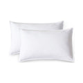 Vintage Washed Microfibre King Pillowcases - Twin-Pack - White - 50cm x 90cm