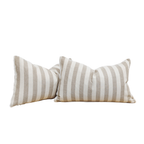 2-Pack Yarn-Dyed Linen-Cotton Cushion Covers - Natural - 30x50cm