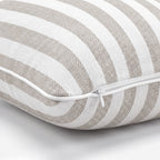2-Pack Yarn-Dyed Linen-Cotton Cushion Covers - Natural - 30x50cm
