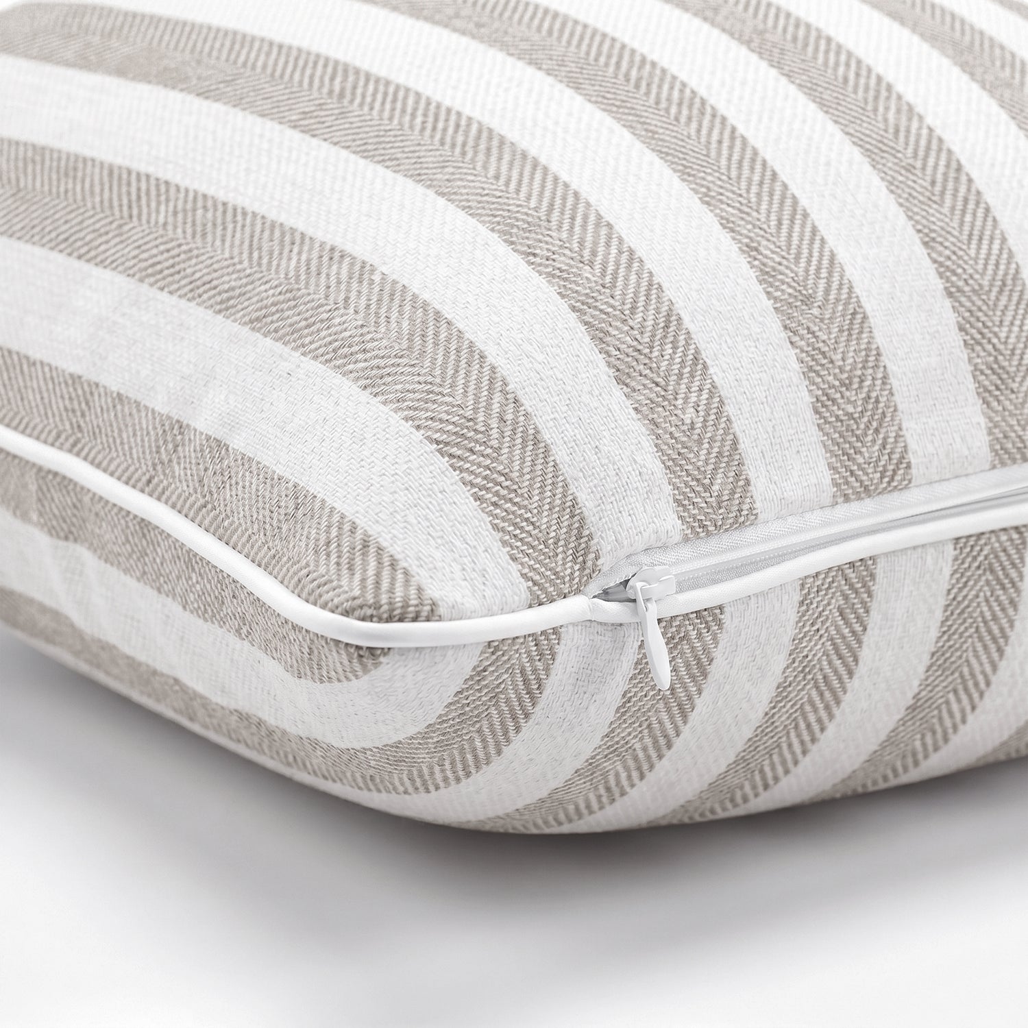 2-Pack Yarn-Dyed Linen-Cotton Cushion Covers - Natural - 30x50cm