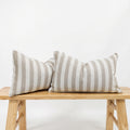 2-Pack Yarn-Dyed Linen-Cotton Cushion Covers - Natural - 30x50cm