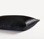 100% Mulberry Silk Pillowcase - Twin-Pack - Black