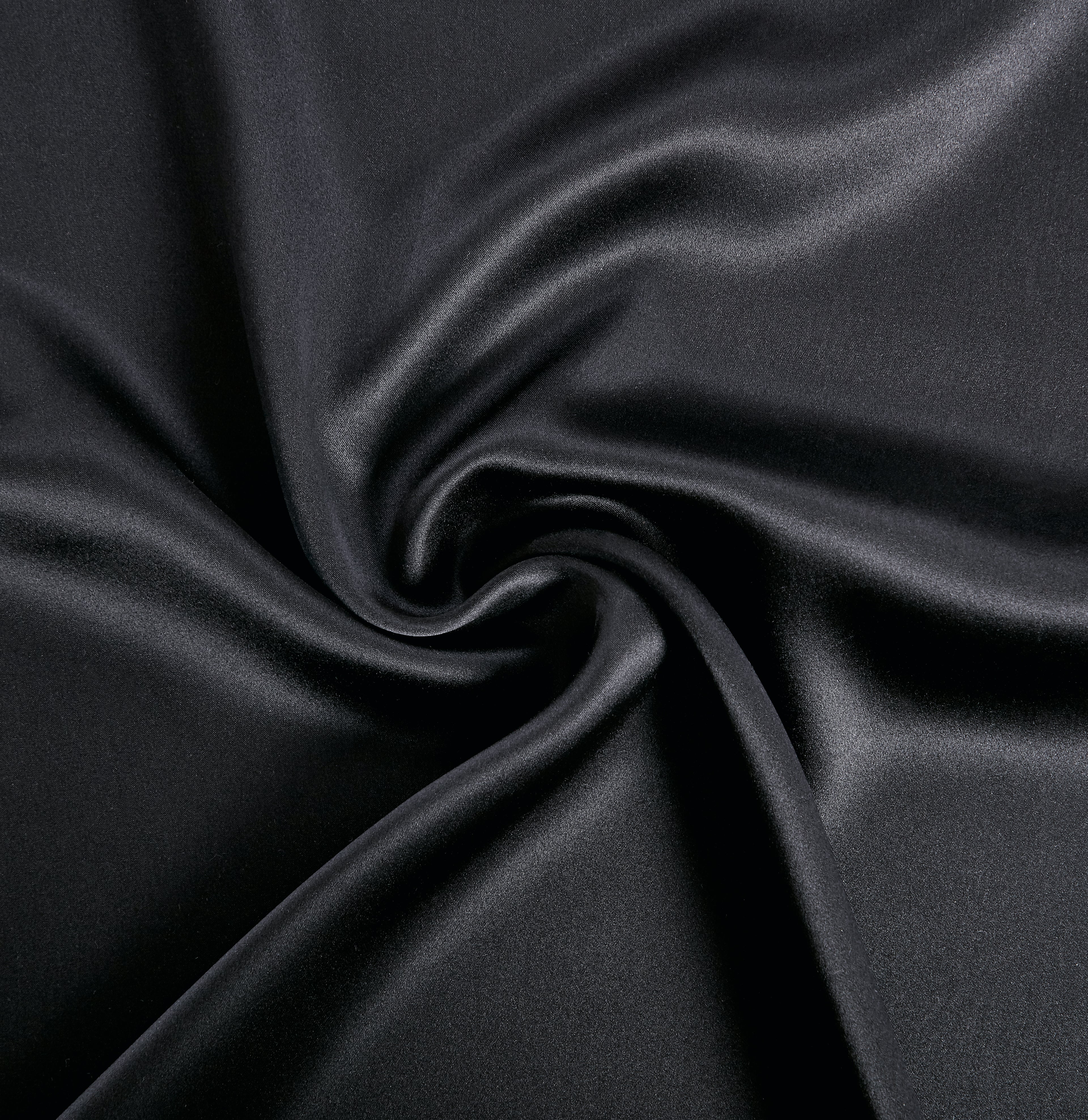 100% Mulberry Silk Pillowcase - Twin-Pack - Black