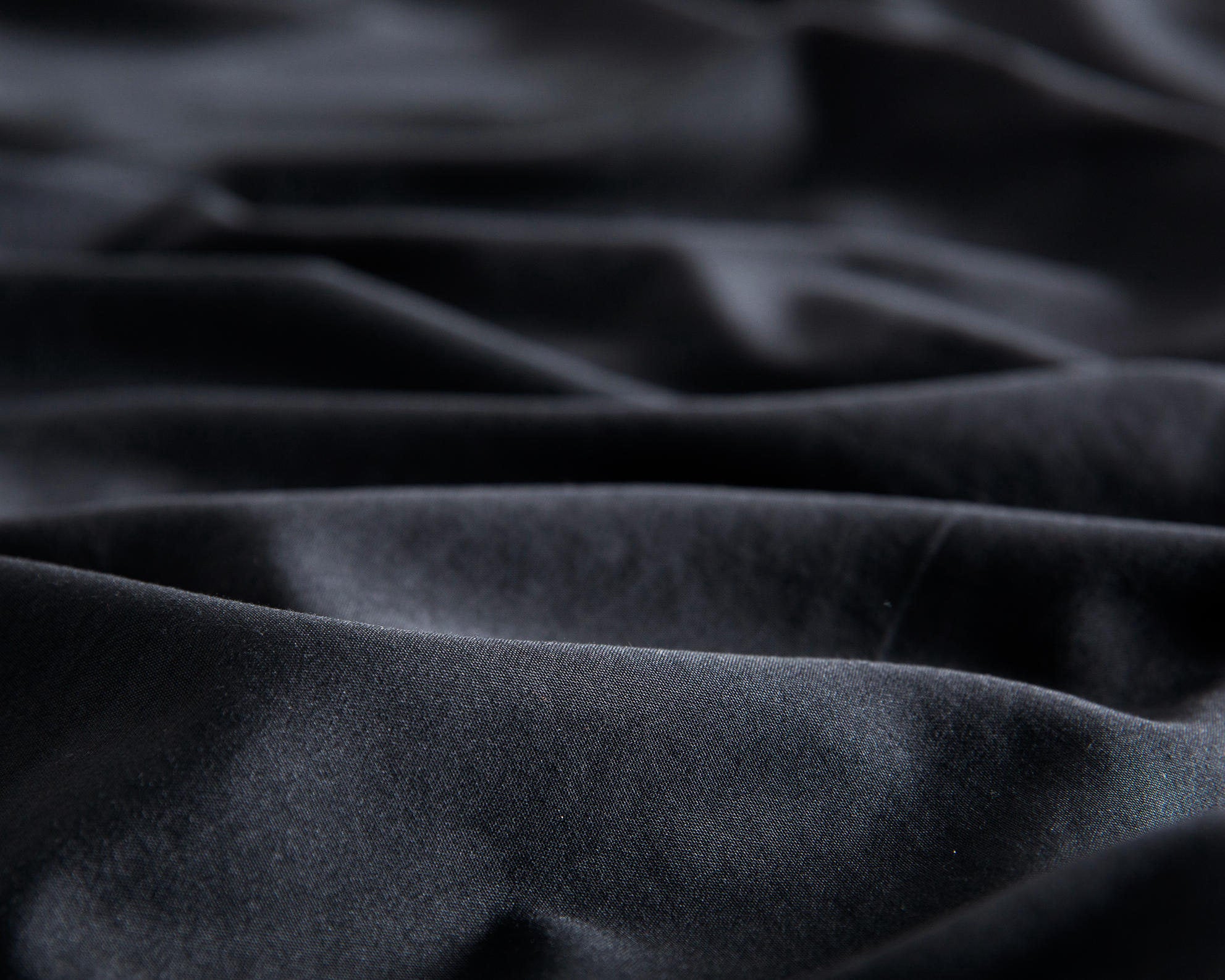CleverPolly - Vintage Washed Microfibre Standard Pillowcases (Set of 2) - Black