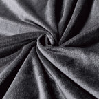 Corduroy Velvet Standard Pillowcase - Twin-Pack - Charcoal