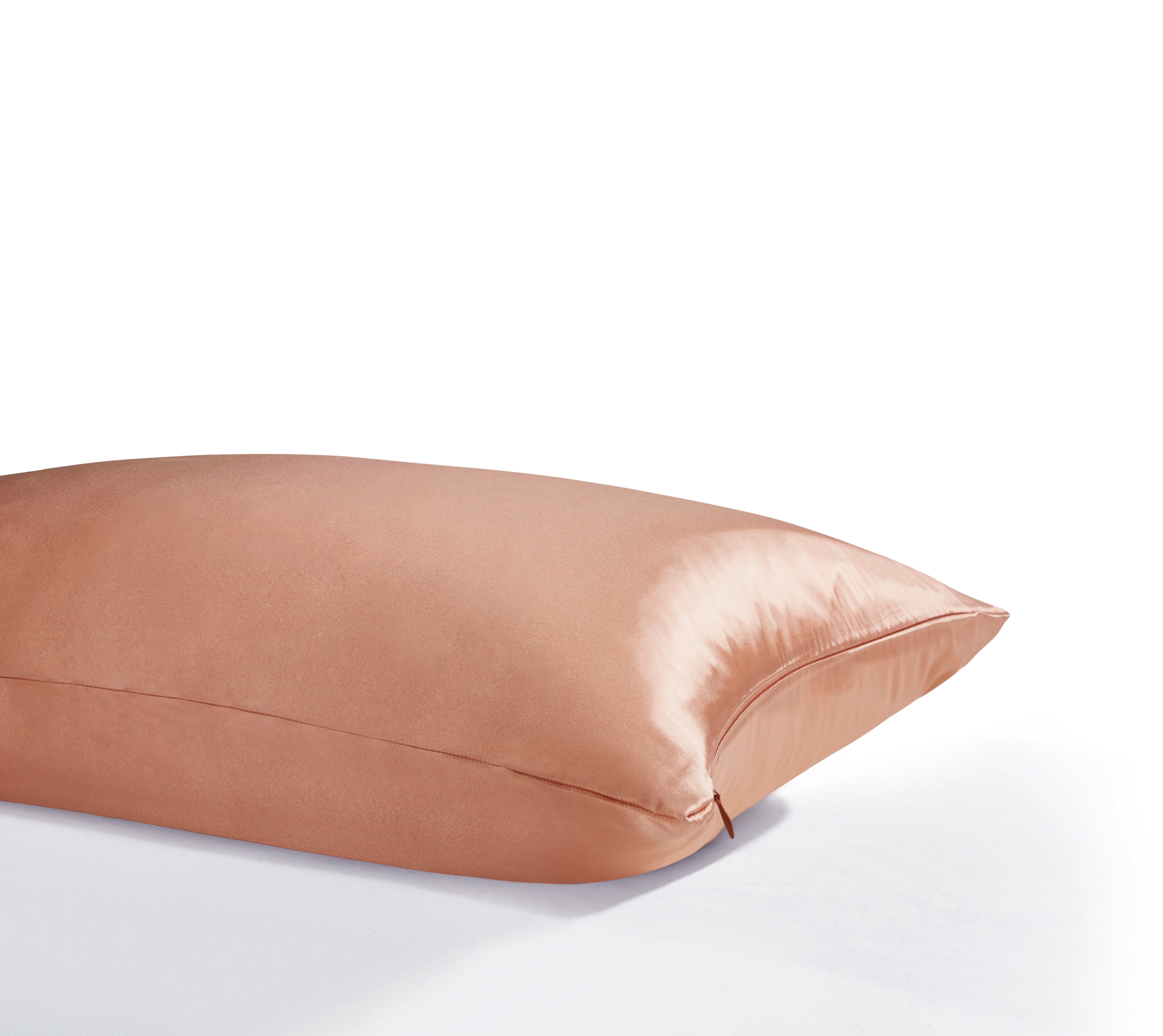 100% Mulberry Silk Pillowcase - Twin-Pack - Copper