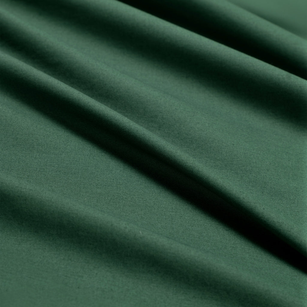 Vintage Washed Cotton Quilt Cover Set - Forest Green