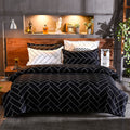 Printed Microfibre Quilt Cover Set - Glen