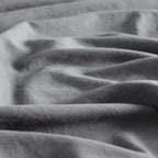 Vintage Washed Microfibre Standard Pillowcases - Twin-Pack - Grey