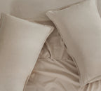 Vintage Washed Microfibre Standard Pillowcases - Twin-Pack - Linen