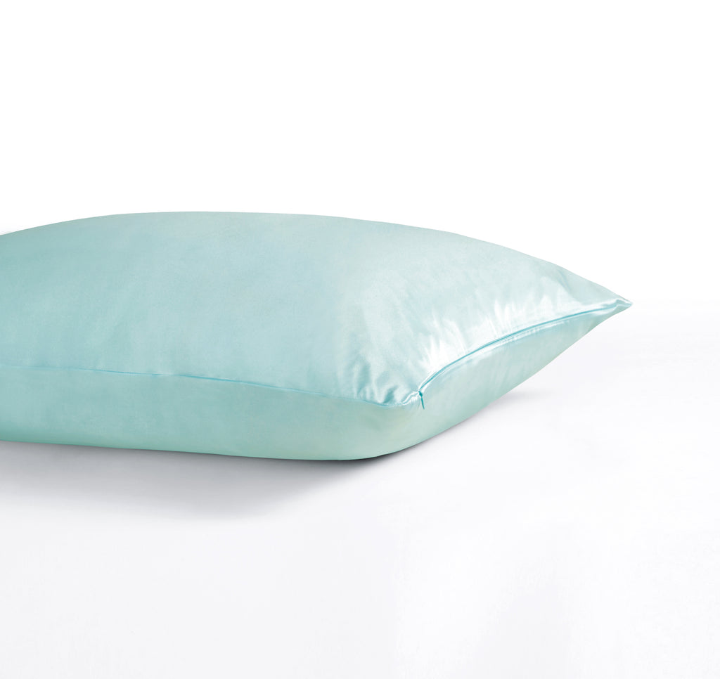 100% Mulberry Silk Pillowcase - Twin-Pack - Sage Green
