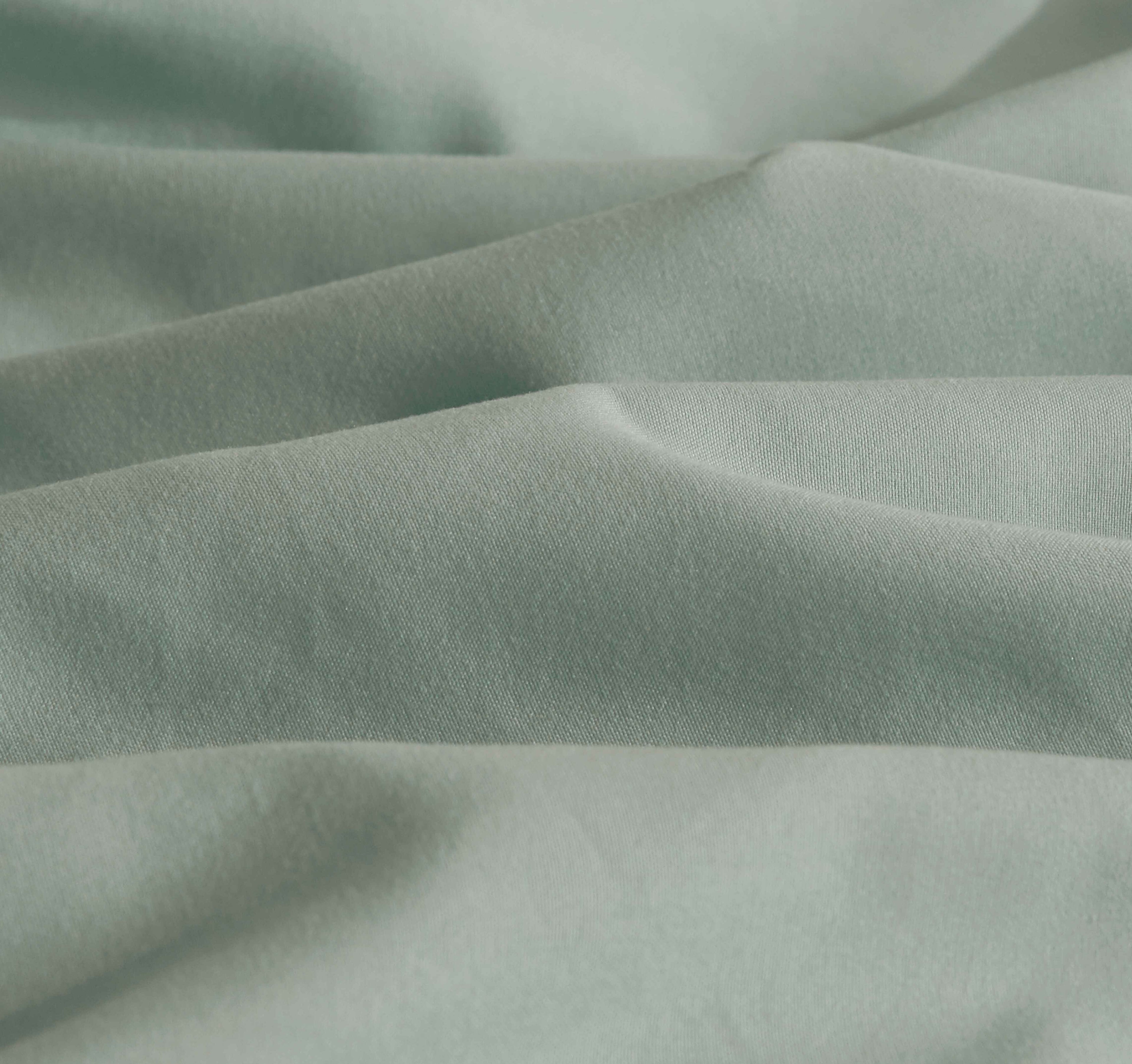 Vintage Washed Microfibre Quilt Cover Set - Sage