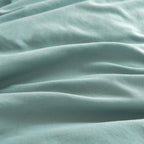 Vintage Washed Microfibre King Pillowcases - Twin-Pack - Seafoam - 50cm x 90cm