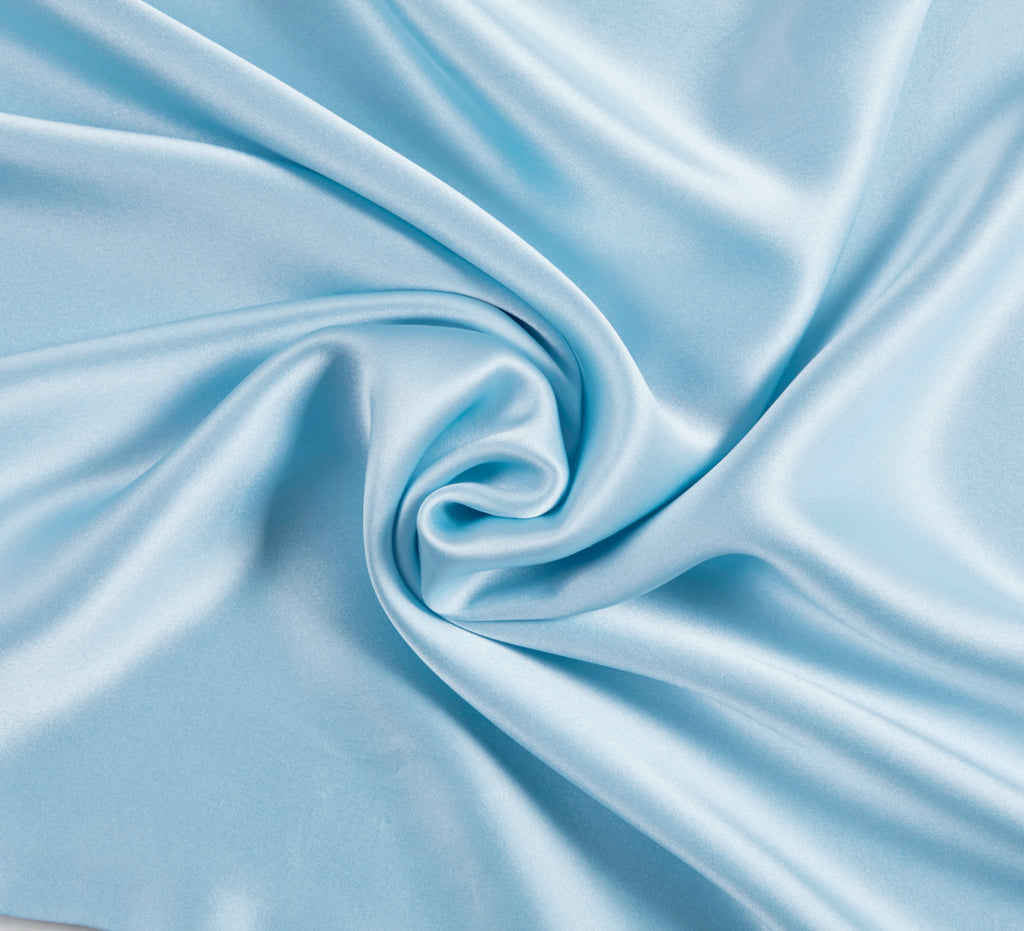 100% Mulberry Silk Pillowcase - Twin-Pack - Sky Blue