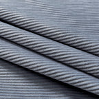 Corduroy Velvet Standard Pillowcase - Twin-Pack - Steel