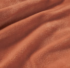 2-in-1 Teddy Sherpa Quilt Cover Set & Blanket - Terracotta