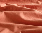CleverPolly - Vintage Washed Microfibre Standard Pillowcases (Set of 2) - Terracotta