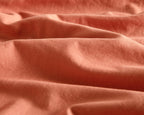 Vintage Washed Microfibre European Pillowcases - Twin-Pack - Terracotta