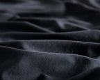 Vintage Washed Microfibre European Pillowcases - Twin-Pack - Black