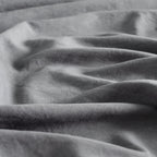 Vintage Washed Microfibre European Pillowcases - Twin-Pack - Grey