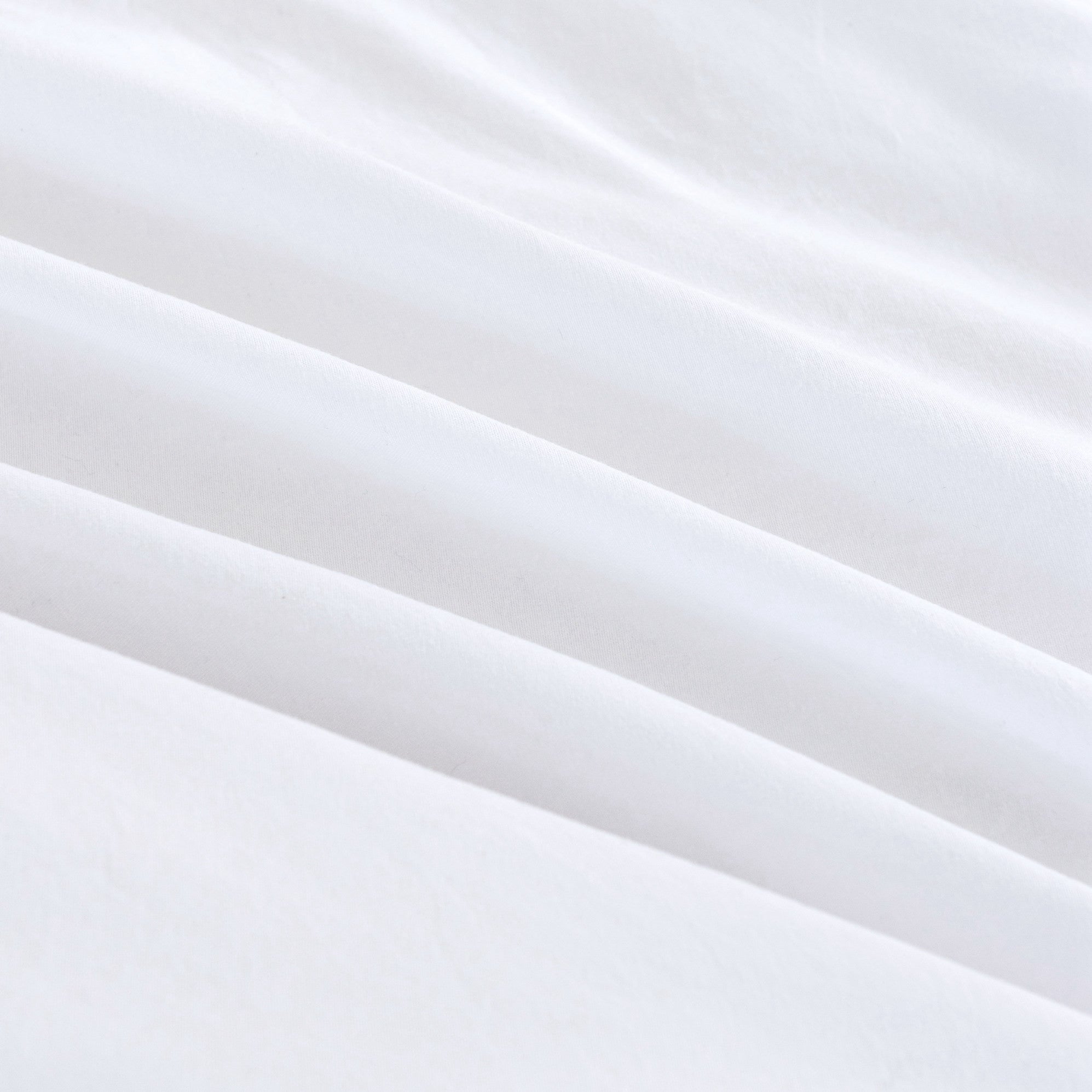 Vintage Washed Microfibre Standard Pillowcases - Twin-Pack - White