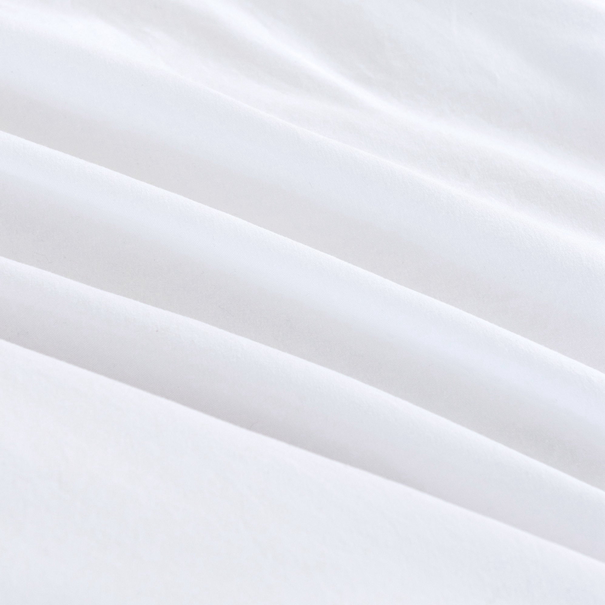 Vintage Washed Microfibre European Pillowcases - Twin-Pack - White