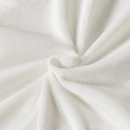 Corduroy Velvet European Pillowcase -  White