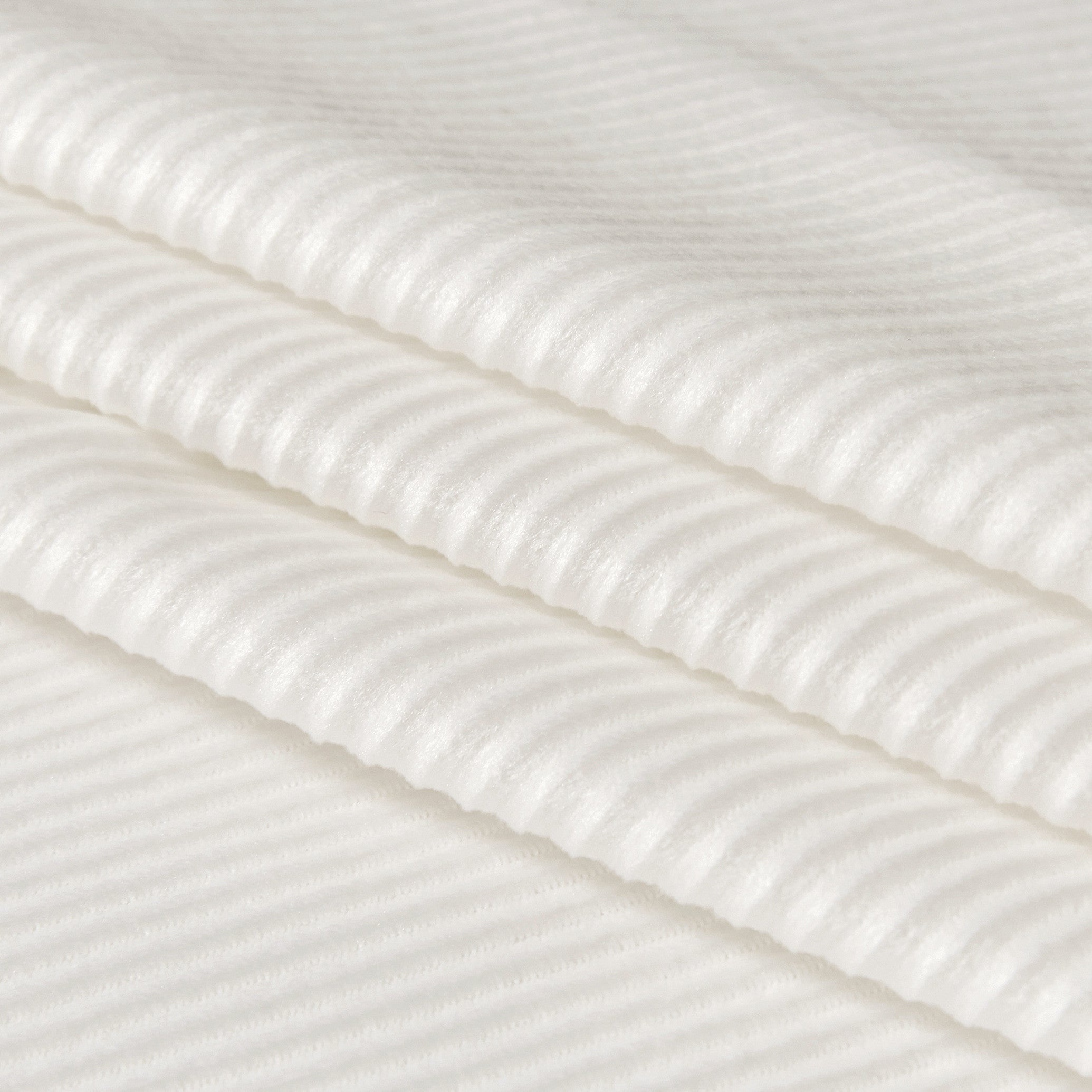 Corduroy Velvet European Pillowcase -  White