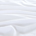 Vintage Washed Microfibre Quilt Cover Set - White