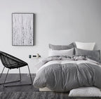 100% Cotton 250TC Reversible Quilt Cover Set - Gerry