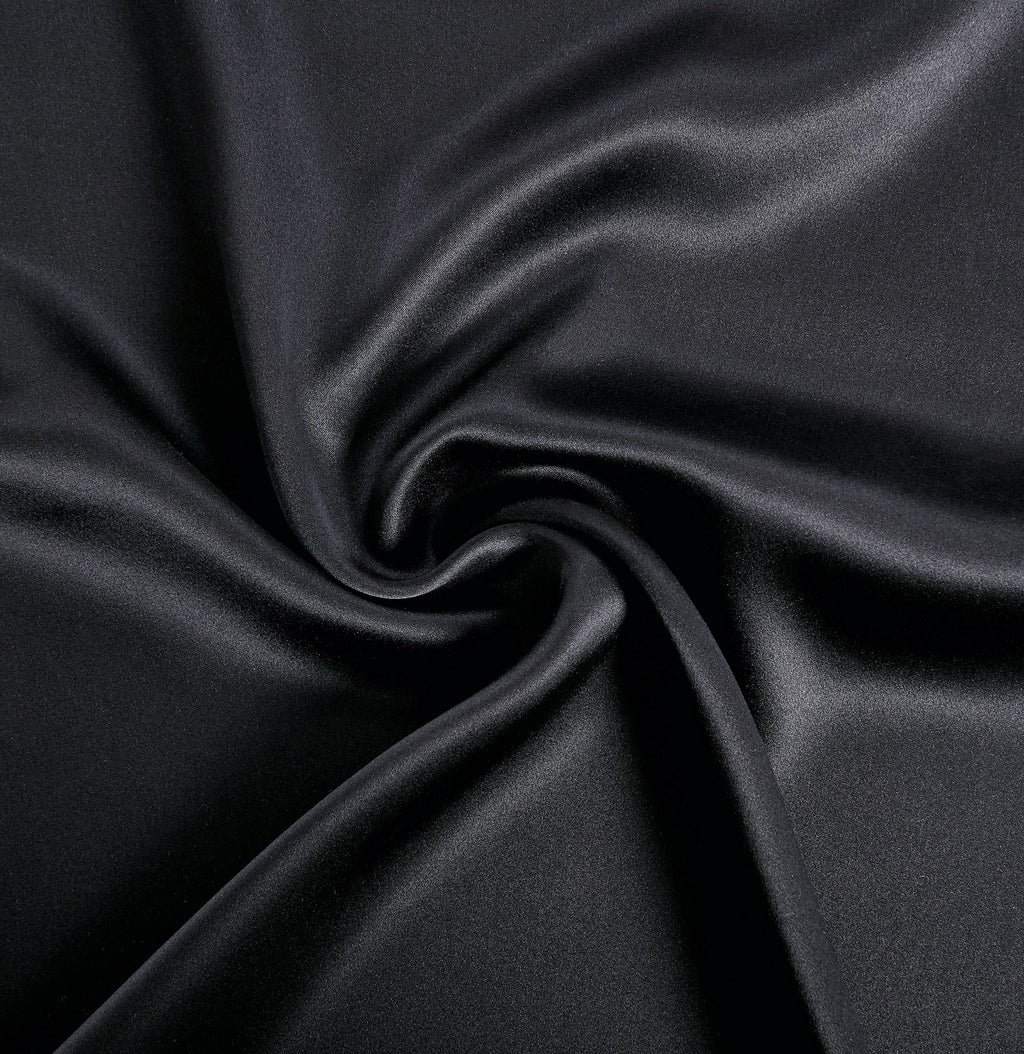100% Mulberry Silk Pillowcase - Black