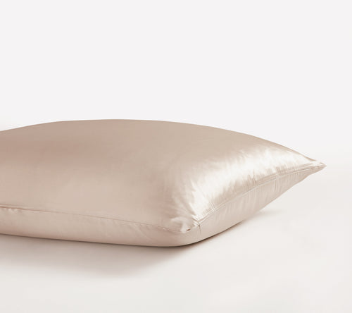 100% Mulberry Silk Pillowcase - Champagne